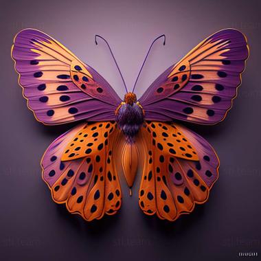 3D model Boloria purpurea (STL)